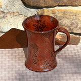Wheel Thrown Coffee Mug 5 - Copper