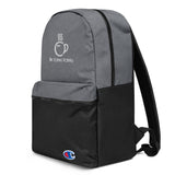 Embroidered Champion Backpack with TCP Logo