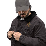 Unisex Denim Sherpa Jacket with TCP Logo